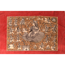 Matani Pachedi Painting - Bahuchar Maa