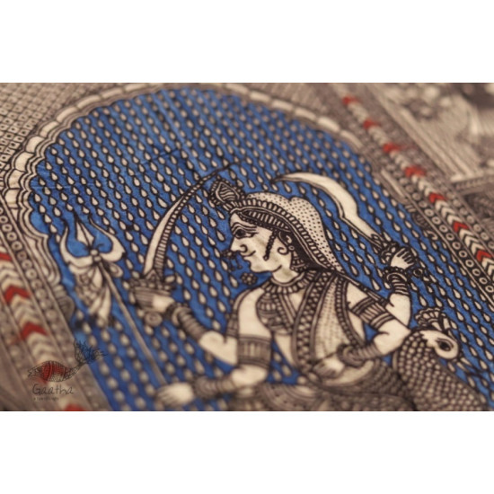 Sacred cloth of the Goddess - Panch Avtar ( 15 X 18 )