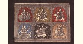 Sacred cloth of the Goddess - Six Devi ( 15 X 18 )
