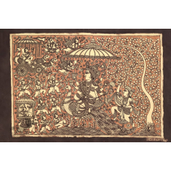 Sacred cloth of the Goddess - Saraswati ( 15" X 18" )