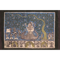 Sacred cloth of the Goddess - Khodiyar Maa ( 15" X 18" )