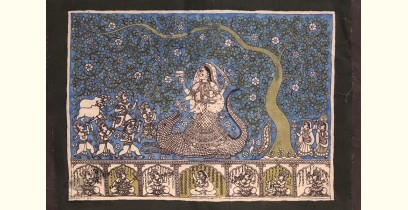 Sacred cloth of the Goddess - Khodiyar Maa ( 15" X 18" )