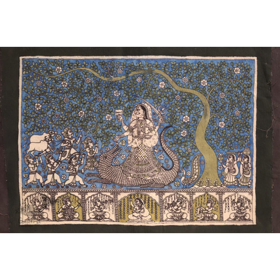 Sacred cloth of the Goddess - Khodiyar Maa ( 15 X 18 )