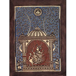 Sacred cloth of the Goddess - Bhrahmani Maa ( 15" X 18" )