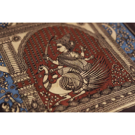 Sacred cloth of the Goddess - Bhrahmani Maa ( 15 X 18 )