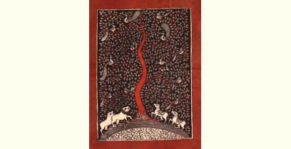 Sacred cloth of the Goddess - Tree of Life ( 15" X 18" )