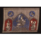 Sacred cloth of the Goddess - Kaal Ratri ( 15 X 18 )