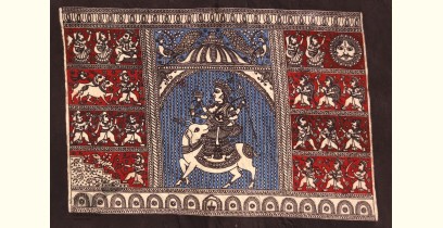 Sacred cloth of the Goddess - Meldi Maa -A ( 15" X 18" )