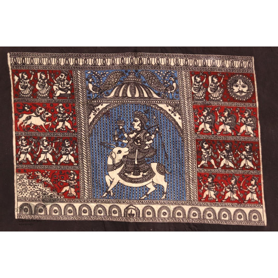 Sacred cloth of the Goddess - Meldi Maa -A ( 15 X 18 )