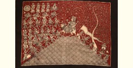 Sacred cloth of the Goddess - Durga Maa ( 25" X 21" )