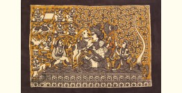 Sacred cloth of the Goddess - Durga Maa ( 15" X 18" )