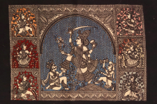 Sacred cloth of the Goddess - Aadhya Shakti Maa ( 15" X 18" )