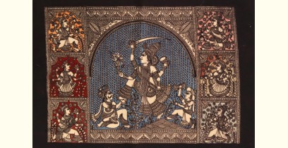 Sacred cloth of the Goddess - Aadhya Shakti Maa ( 15" X 18" )