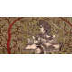 Sacred cloth of the Goddess - Hadaksha Maa ( 15 X 18 )