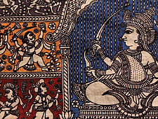 Sacred cloth of the Goddess - Jogni Maa -A ( 15" X 18" )