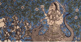 Sacred cloth of the Goddess - Khodiyar Maa ( 15" X 18" )