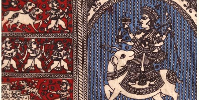 Sacred cloth of the Goddess - Meldi Maa -A ( 15" X 18" )