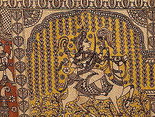 Sacred cloth of the Goddess - Momai Maa ( 26" X 20" )