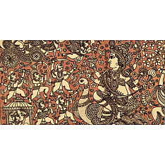 Sacred cloth of the Goddess - Saraswati ( 15" X 18" )