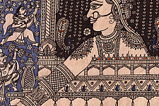 Mata ni Pachedi Painting - Goddess Dharti