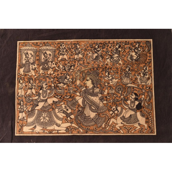 shop Matani Pachedi Painting - Maa Durga