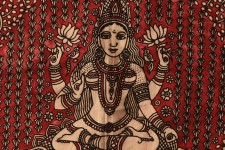 Matani Pachedi Painting - Goddess Laxmi