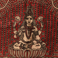 Matani Pachedi Painting - Goddess Laxmi