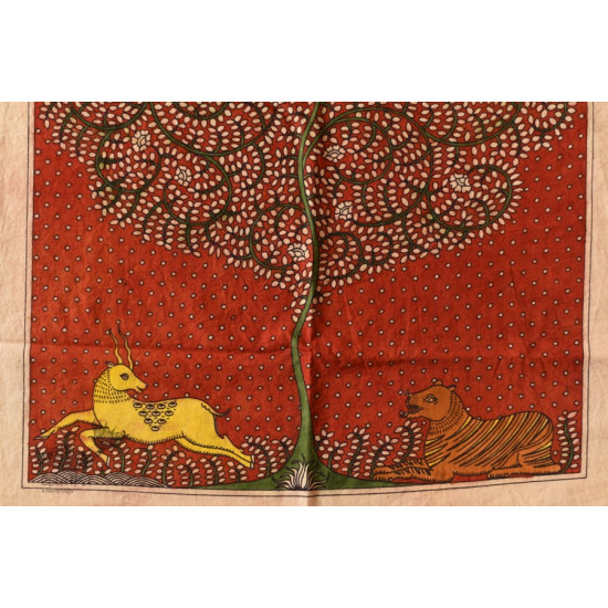 shop online Matani Pachedi - Tiger Hunting Deer