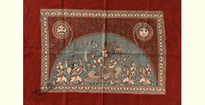 Sacred Cloth Of The Goddess ~ Matani Pachedi Painting - Jogani Maata