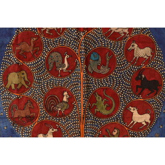 shop online Matani Pachedi - Animal & Birds in Life of Tree