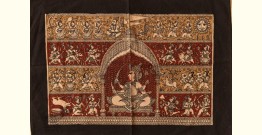 Sacred Cloth Of The Goddess ~ Matani Pachedi Painting - Joganimata
