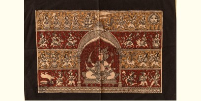 Sacred Cloth Of The Goddess ~ Matani Pachedi Painting - Joganimata