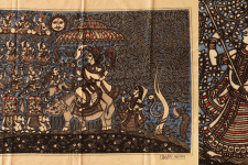 Sacred Cloth Of The Goddess ~ Matani Pachedi Painting - Dhaawni Maata