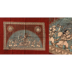 Sacred Cloth Of The Goddess ~ Mata ni Pachedi Painting - Jogani Maata