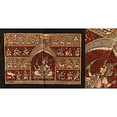 Sacred Cloth Of The Goddess ~ Mata ni Pachedi Painting - Joganimata