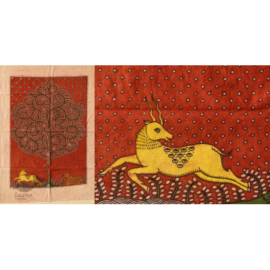 shop online Matani Pachedi - Tiger Hunting Deer