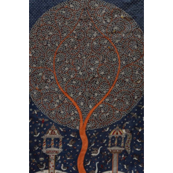 Sacred cloth of the Goddess - Moon Tree (26" x 36")