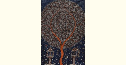 Sacred cloth of the Goddess - Moon Tree (26" x 36")
