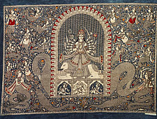 Sacred cloth of the Goddess - Vahaanvati Maa (26" x 36")