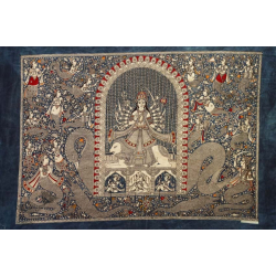 Sacred cloth of the Goddess - Vahaanvati Maa (26" x 36")