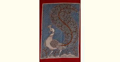 Sacred cloth of the Goddess - Peacock (18" x 20")