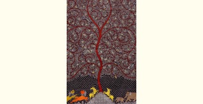 Sacred cloth of the Goddess - Tree of Life (26" x 36")