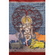 shop online Sacred cloth of the Goddess - Krishna (18" x 24")