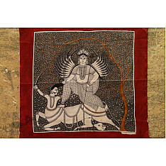 Sacred cloth of the Goddess - Vishat Maa (22" x 22")