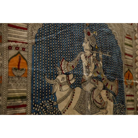 shop online Sacred cloth of the Goddess - Murlidhar (13" x 13")