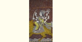 Sacred cloth of the Goddess - Chandraghanta (36" x 72")