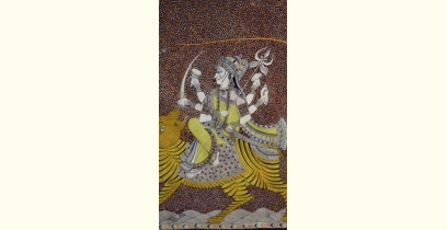 Sacred cloth of the Goddess - Chandraghanta (36" x 72")