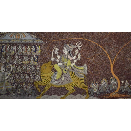 shop online Sacred cloth of the Goddess - Chandraghanta (36" x 72")