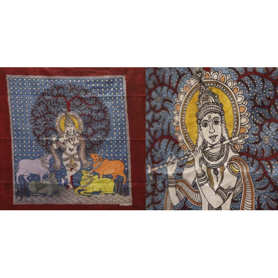 shop online Sacred cloth of the Goddess - Krishna (18" x 24")