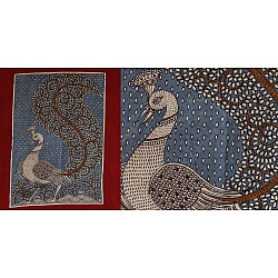 Sacred cloth of the Goddess - Peacock (18" x 20")